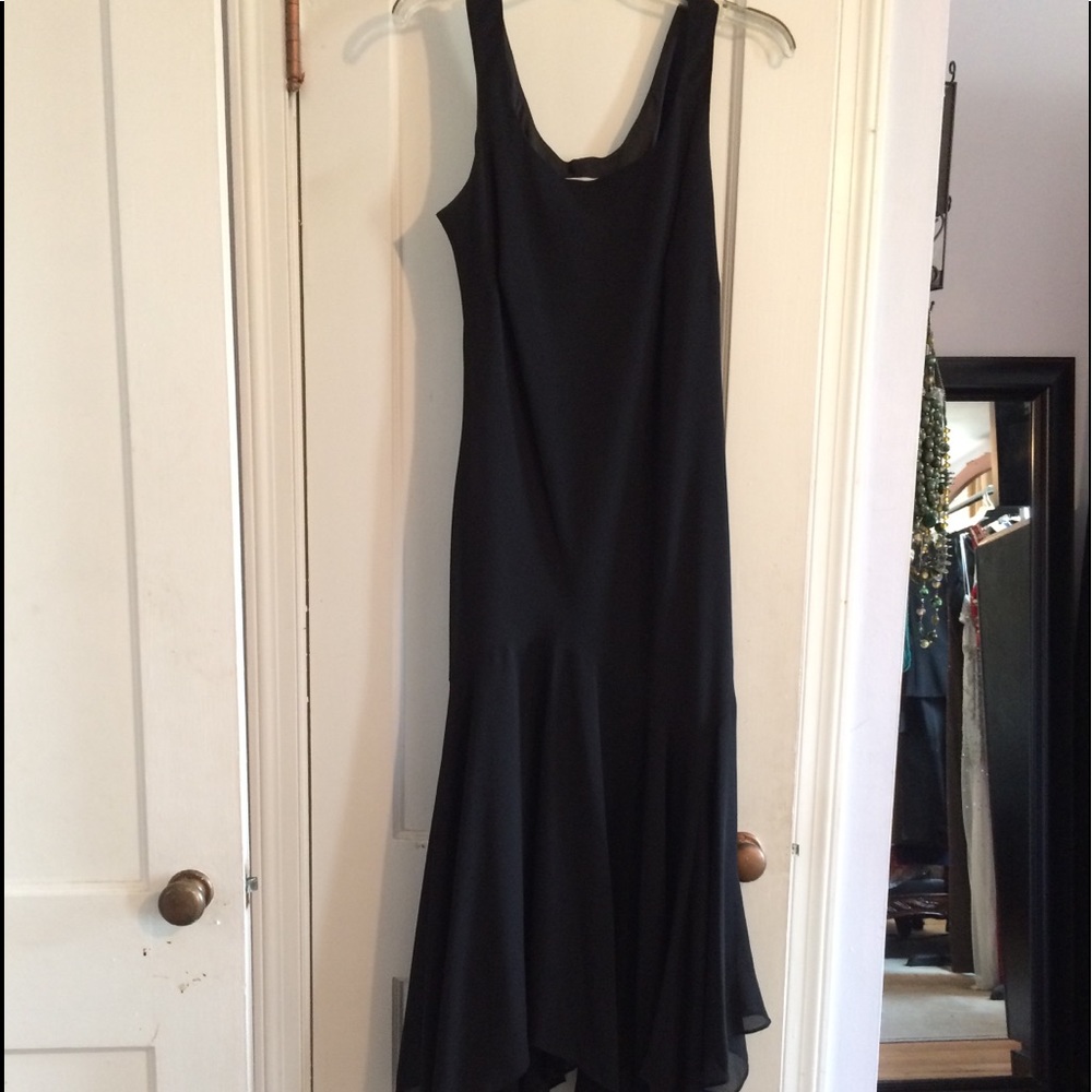 black dress
